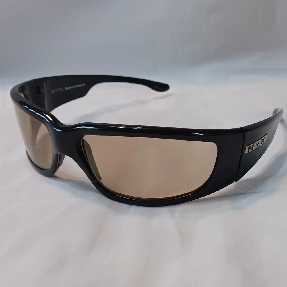 NYX Talon Photochromic Black Frame Golf Sunglasses